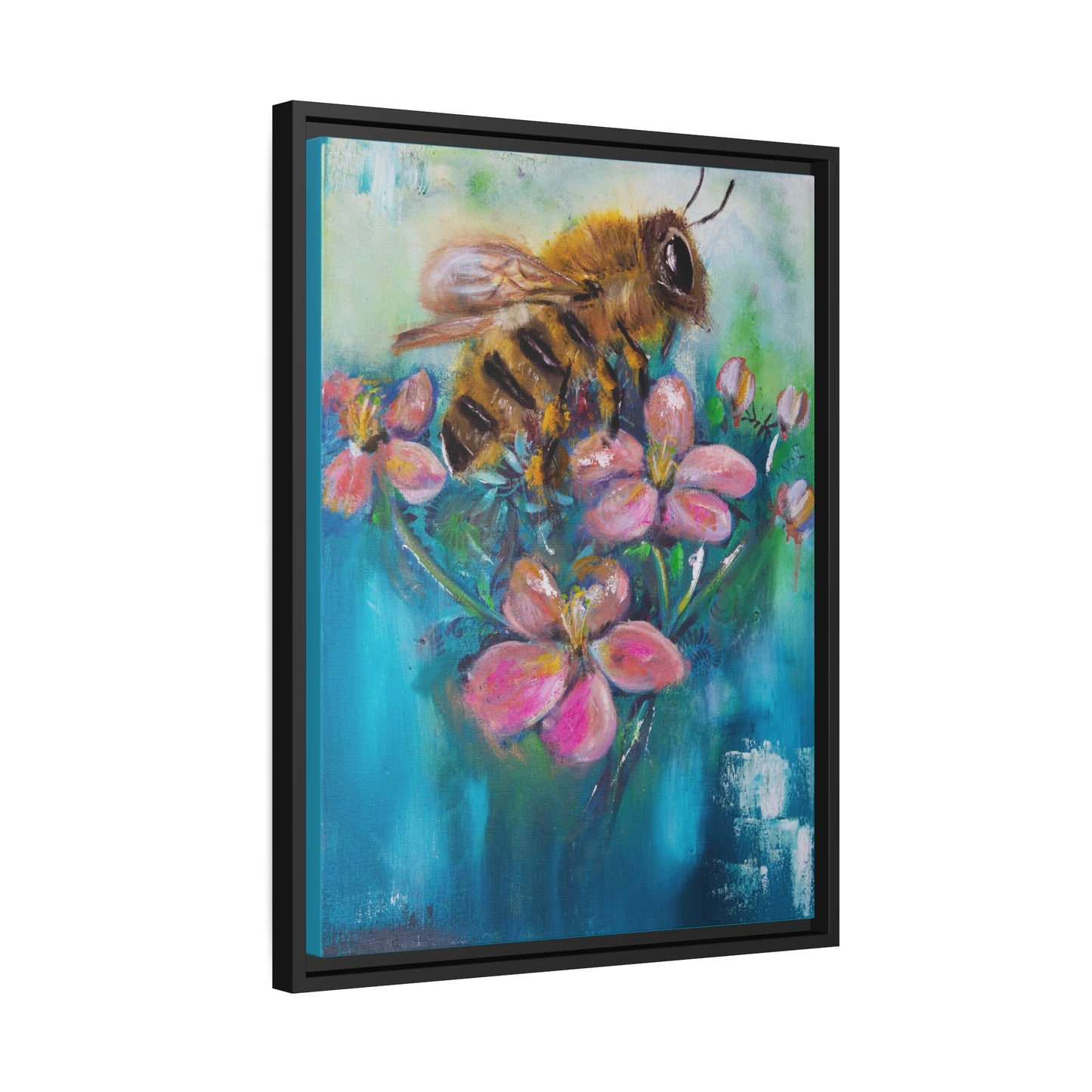 I'm Your Pollinator Canvas Print with Black Frame