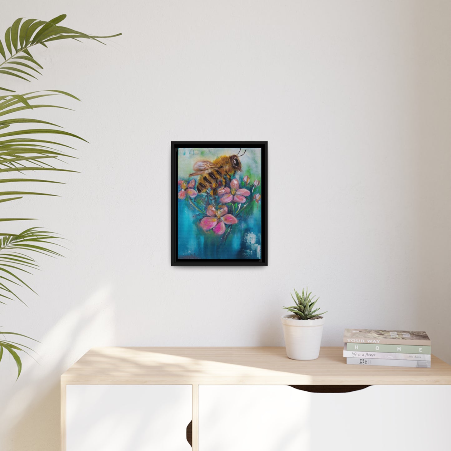 I'm Your Pollinator Canvas Print with Black Frame