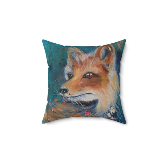 Blissful Bounds Square Pillow