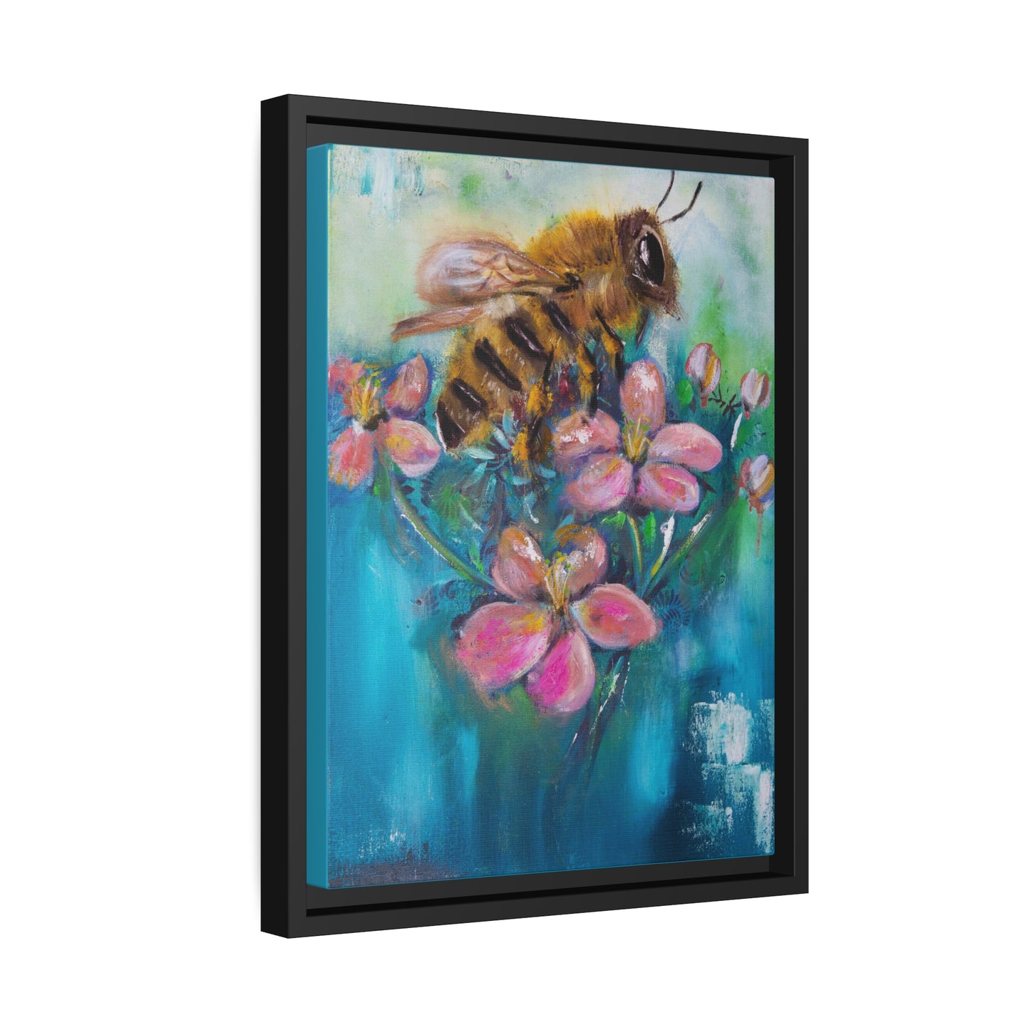 I'm Your Pollinator Canvas Print with Black Frame