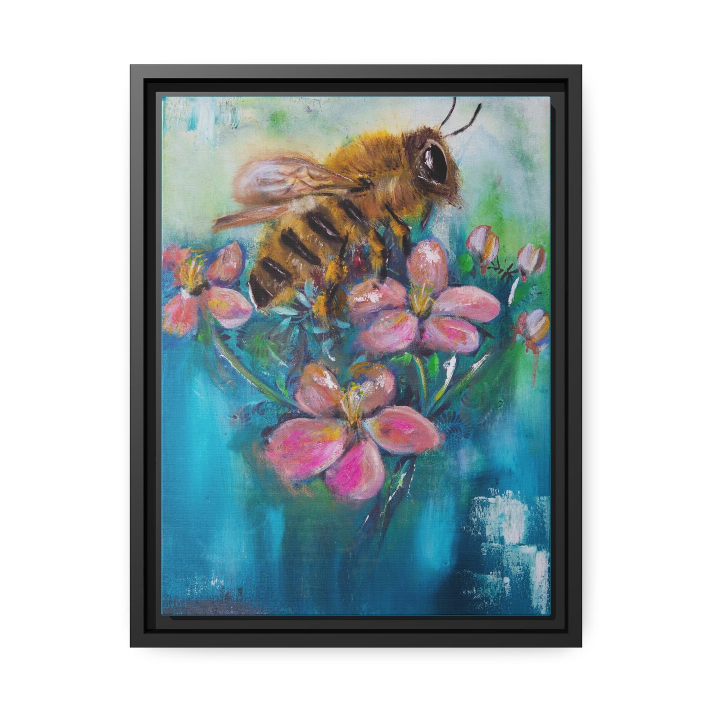 I'm Your Pollinator Canvas Print with Black Frame