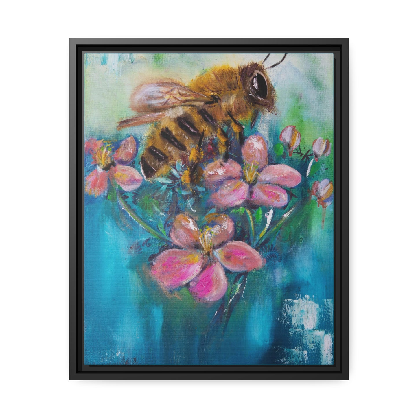 I'm Your Pollinator Canvas Print with Black Frame