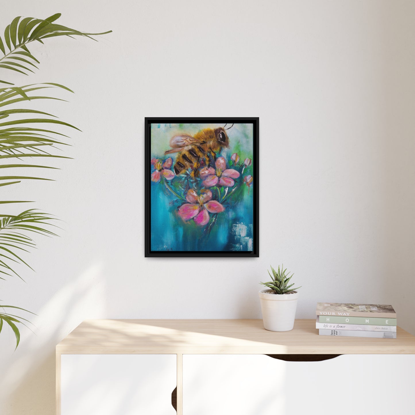 I'm Your Pollinator Canvas Print with Black Frame