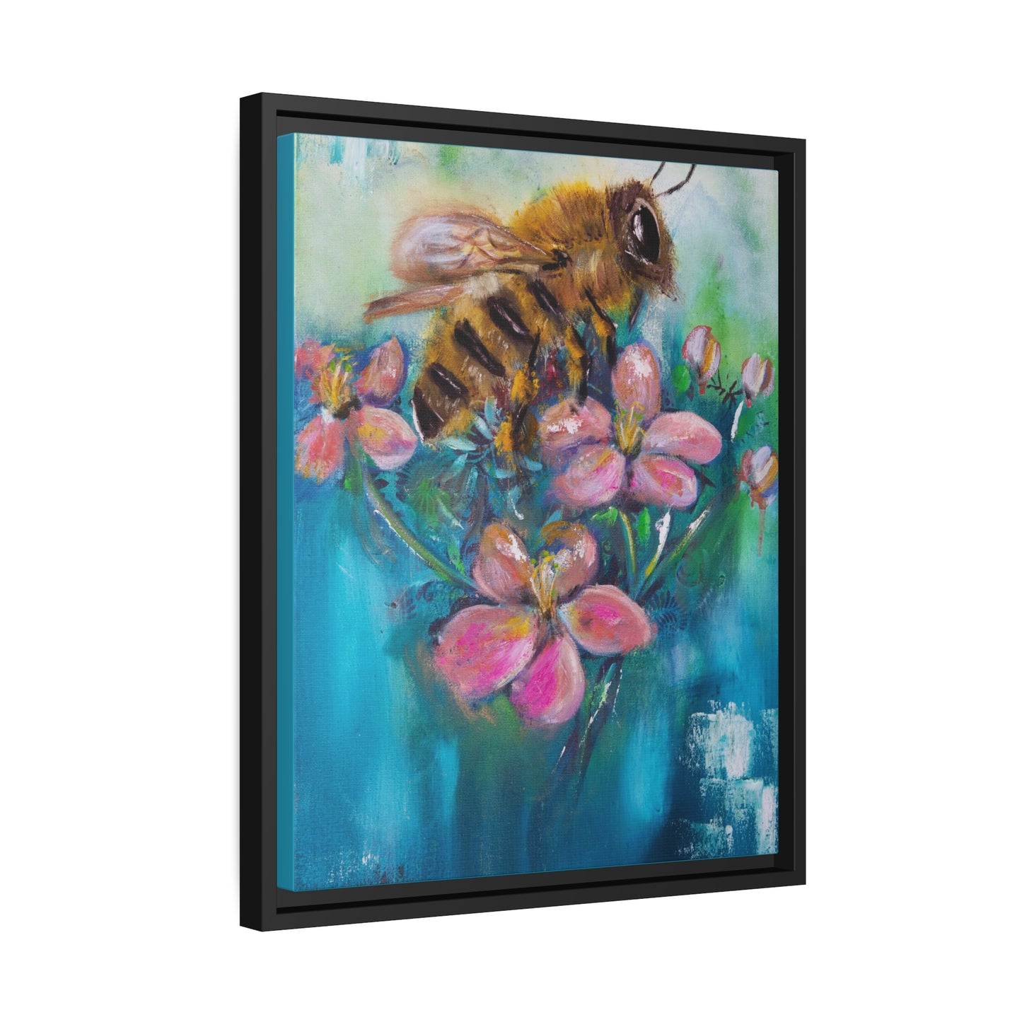 I'm Your Pollinator Canvas Print with Black Frame